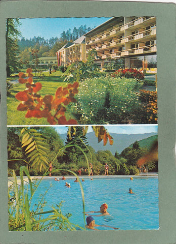 AK Warmbad-Villach. Kurhotels Warmbaderhof.