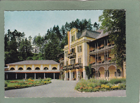 AK Warmbad Villach: Hallenbad und Walterhof.