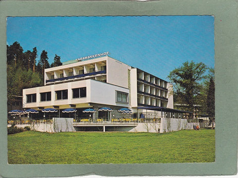 AK Warmbad Villach. Kurhotel Karawankenhof.