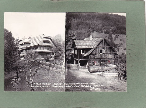AK Albin Huber – Berg – Sommerfrische und Wintersport Tassach – Afritz bei Villach.