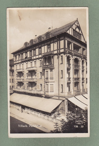 AK Villach. Parkhotel. (1931-32)