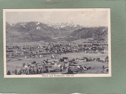 AK Villach und Karawanken.