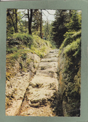 AK Warmbad Villach. Römerweg.