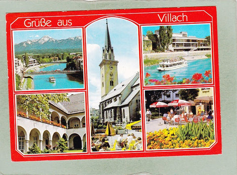 AK Grüße aus Villach.