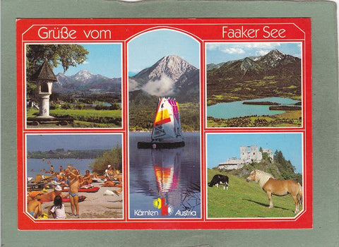 AK Grüße vom Faaker See.