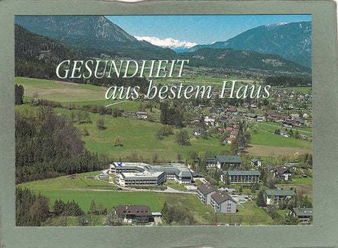 AK Privatklinik Villach Humanomed Gruppe. Luftbild.