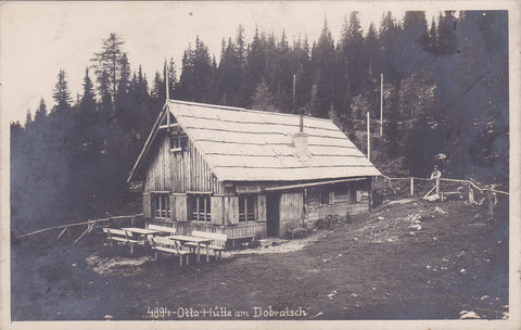AK Otto-Hütte am Dobratsch.