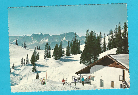 AK Villacher Alpe. Talstation des Höhenrain-Sesselliftes.