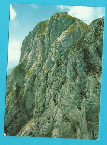 AK Villacher Alpe. Gipfel mit Schloßkirche, Südwand.