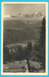 AK Blick von der Villacheralpe (Dobratsch) auf Mangart. (1936)
