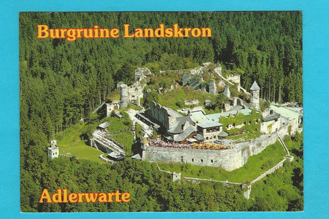 AK Burgruine Landskron. Adlerwarte.