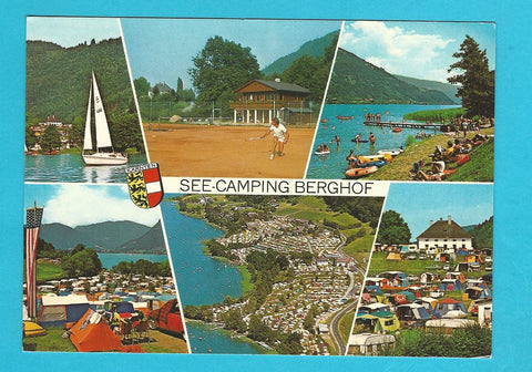 AK Landskron. See-Camping Berghof. Heiligengestade 1.