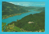AK Ossiacher See mit Burgruine Landskron.