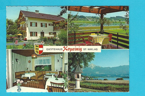 AK St. Niklas 30. Gästehaus Kopeinig. Drobollach-Faakersee.