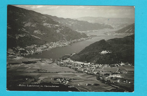 AK Ruine Landskron m. Ossiachersee.