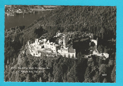 AK Ruine Landskron bei Villach.
