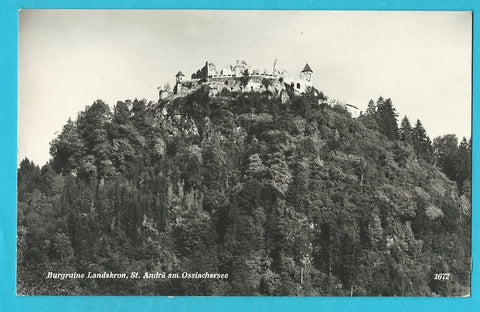 AK Burgruine Landskron, St. Andrä am Ossiachersee.