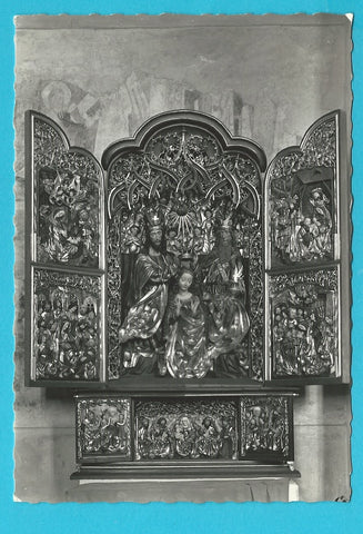 AK Maria Gail. Spätgotischer Flügelaltar 1510.