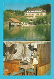 AK Drobollach. Hotel Pension Seehof mit Faakerseekeller.