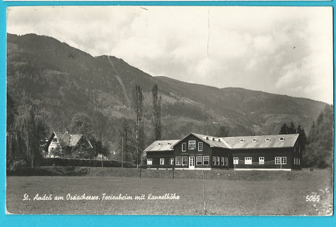AK St. Andrä am Ossiachersee. Ferienheim mit Kanzelhöhe.