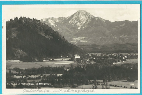 AK St. Andrä am Ossiachersee mit Mittagskogel. (1926)