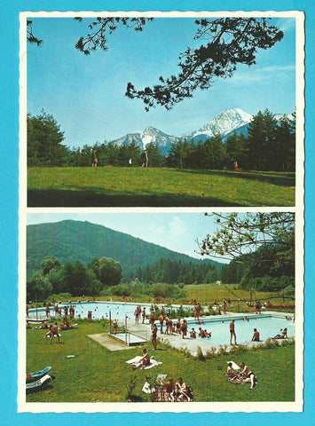 AK Warmbad Villach. Kurhotels Warmbaderhof.