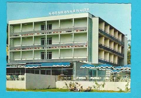 AK Warmbad Villach. Kurhotel Karawankenhof.