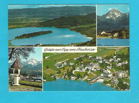 AK Grüße aus Egg am Faakersee.