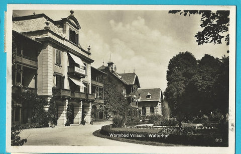AK Warmbad Villach. Walterhof. (1930)