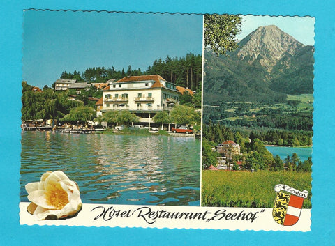 AK Egg am Faakersee. Hotel Restaurant Seehof J. Aschgan.