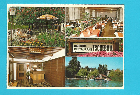 AK Egg am Faakersee. Gasthof Pension Tschebull.