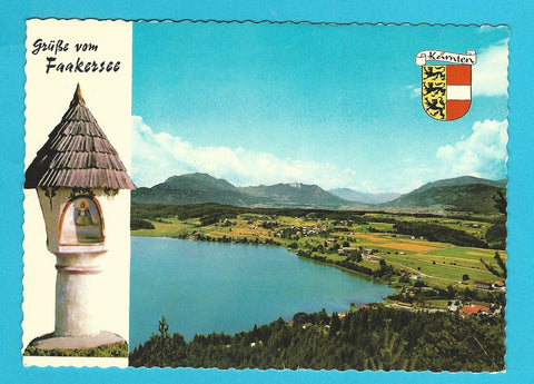 AK Grüße vom Faakersee.