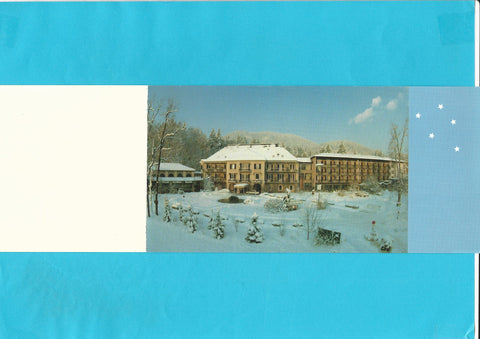 Billett Warmbad Villach. Kurhotels Warmbaderhof.