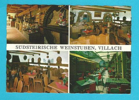 AK Villach. Südsteirische Weinstuben. Zum Tostenwirt.