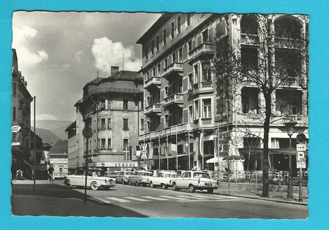 AK Villach, 10. Oktoberstraße mit Parkhotel.
