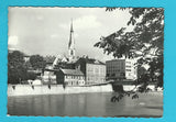 AK Villach. Draupartie mit Nikolaikirche.
