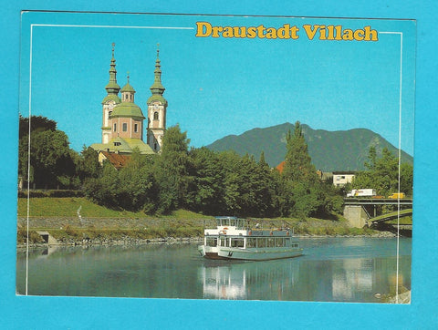 AK Draustadt Villach.