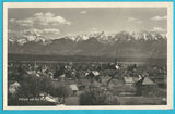 AK Villach mit den Karawanken.