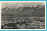 AK Villach mit Karawanken.