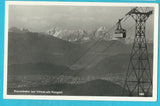 AK Kanzelbahn bei Villach mit Mangart.