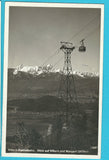 AK Villach-Kanzelbahn. Blick auf Villach und Mangart. (1931)