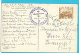 AK Villach-Kanzelbahn. Blick auf Villach und Mangart. (1931)