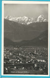 AK Villach mit Mangart. (1932)
