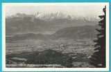 AK Kanzelbahn. Blick auf Villach und Julische Alpen.