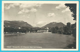 AK Villach. Draupartie mit Villacher Alpe. (1938)