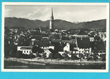 AK Villach mit Mangart. (1926)