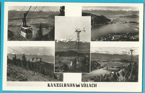 AK Kanzelbahn bei Villach.