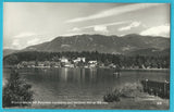 AK Magdalenensee mit Burgruine Landskron und Gerlitzen.