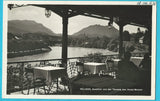 AK Villach, Ausblick von der Terrasse des Hotel Mosser. (1930)