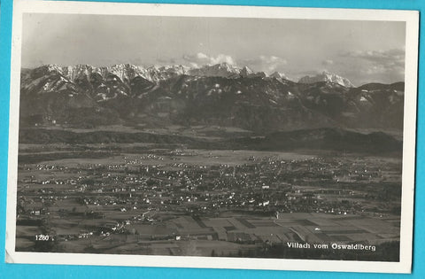 AK Villach mit Oswaldiberg. (1939)
